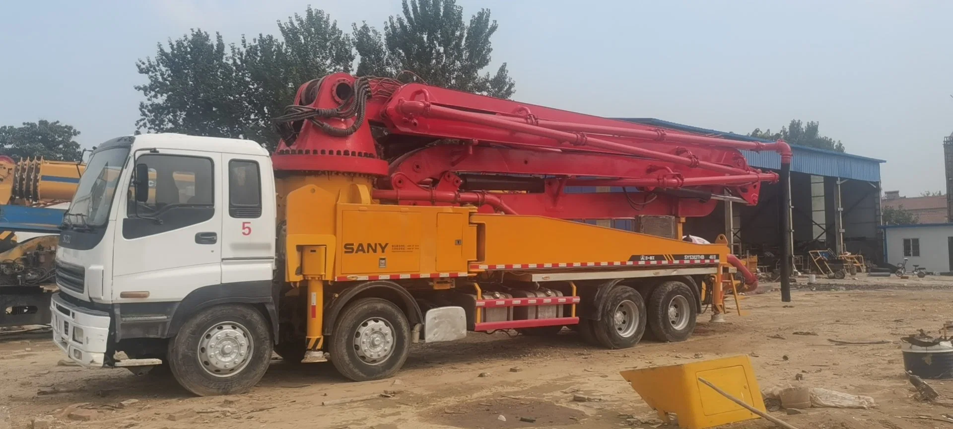 Used Construction Concrete Machinery 46m Sany Concrete Pump