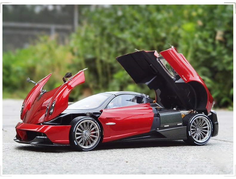 Yose 1: 18 Pagani Fengshen Huayra Roadster Convertible Huaya Alloy نموذج السيارة