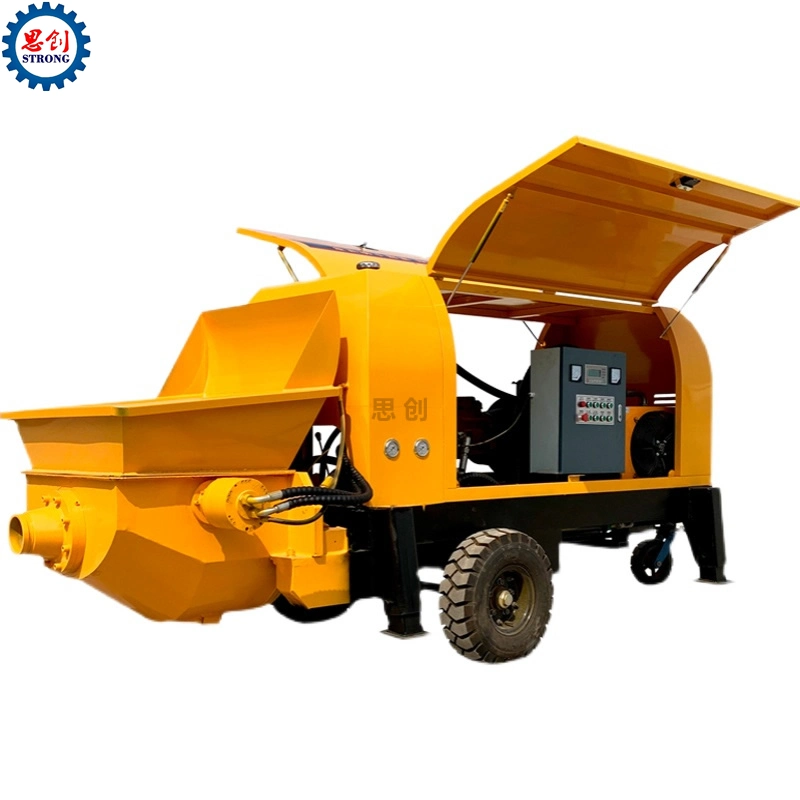 Factory Direct Mobile Horizontal Secondary Structure Column Concrete Pump