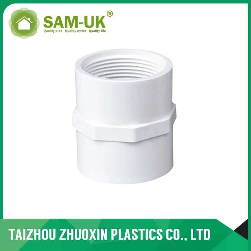 Good Quality Sch40 ASTM D2466 White 3/4 PVC Coupler An01
