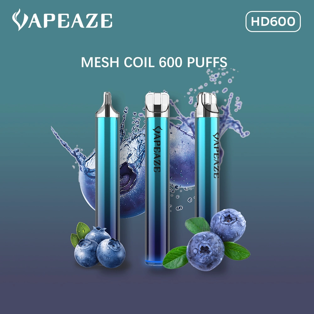 Cápsula vaporizadora personalizada de alta calidad Mesh Coil 2ml compatible con Batería de barra EF conforme a TPD 600 Podós VAPE reemplazable con Puff