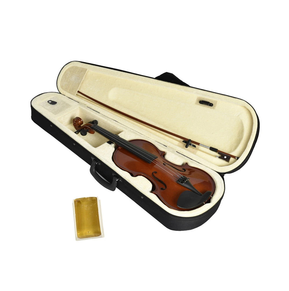 Violin Оптовая торговля 1/4 1/2 3/4 3/4 жесткий футляр Violin Карбон Финоклетчатка