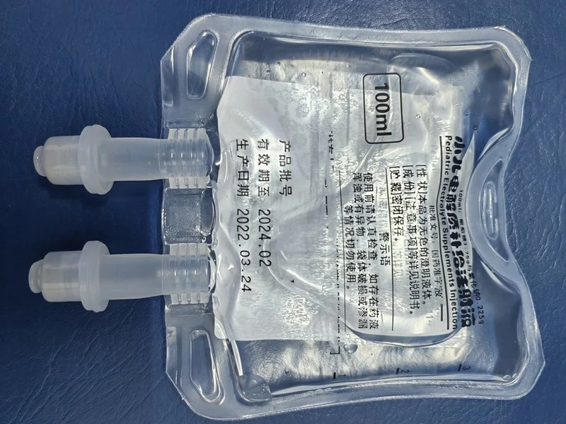 100ml 500ml 1000ml Non PVC Film Soft Bag Pharmaceutical Intravenous Saline Solution Bags Medical Infusion Bag
