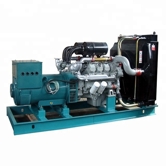 50Hz/60Hz Water Cooling Open Type Doosan Diesel Generator