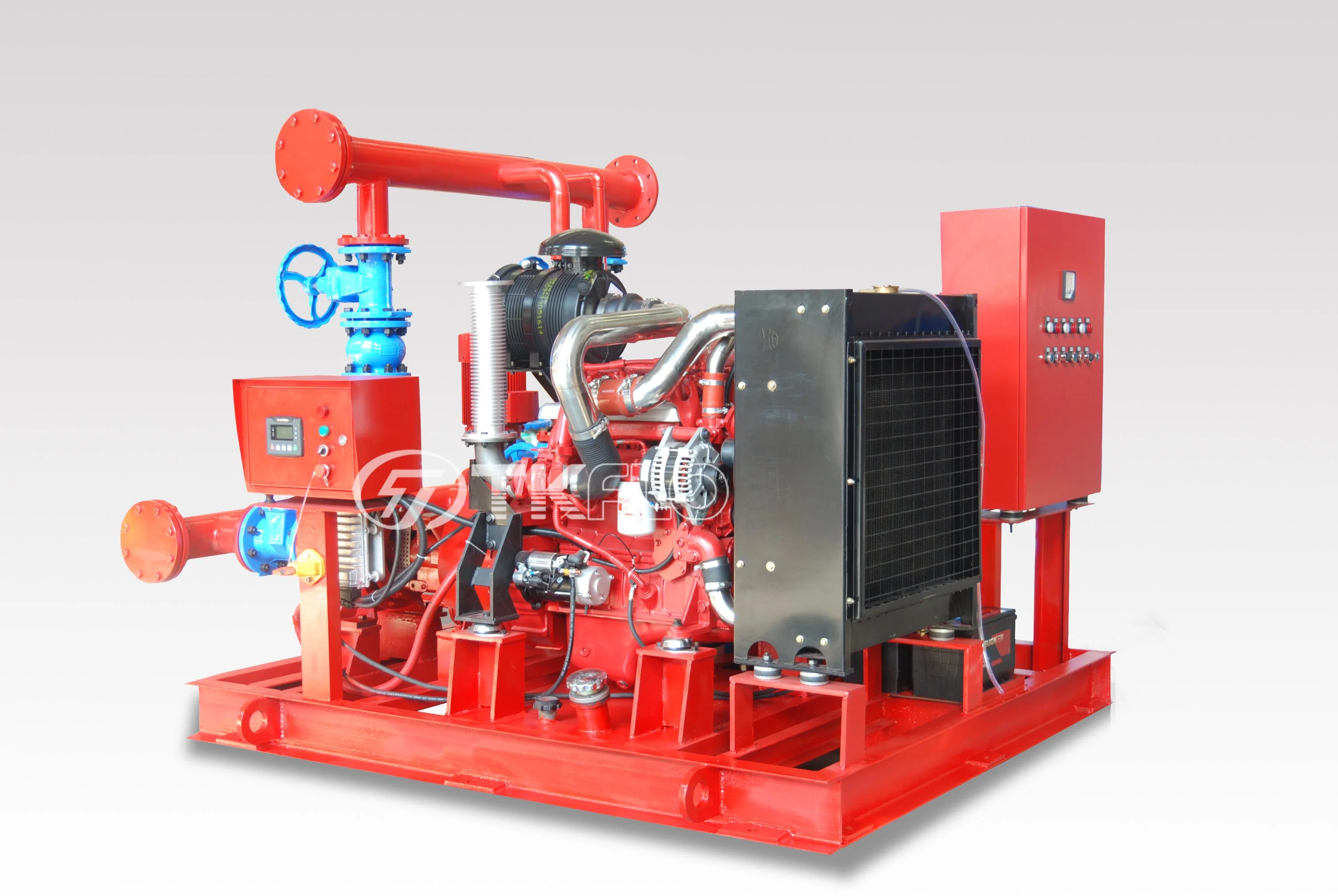 Nppa 20 FM UL Listed Diesel Engine End Suction Split Casing Vertical Turbine Fire Fighting Water Pump