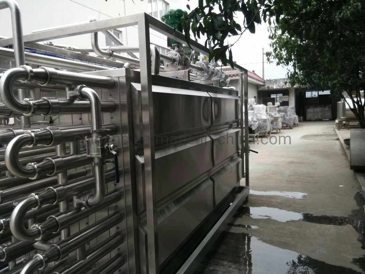 Full Automatic 6000L/H Aseptic Type Milk Uht Sterilizing Machine