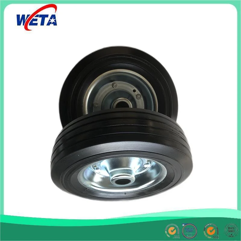 High quality/High cost performance Lifting Solid Rubber Wheel PU Foam Wheel for European Market