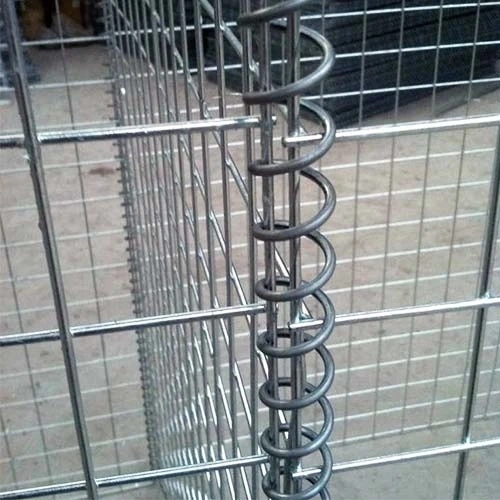 Fábrica directa de buena calidad Galvanized PVC Coated gabion Box Mesh Malla de alambre de acero