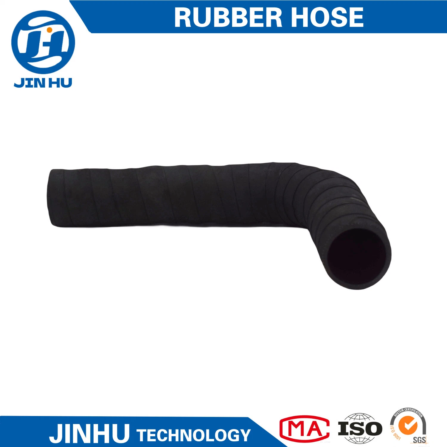 EPDM Rubber Hose Braided Hydraulic Radiator Coolant Water Heater Rubber Industrial Hose/Tube/Pipe