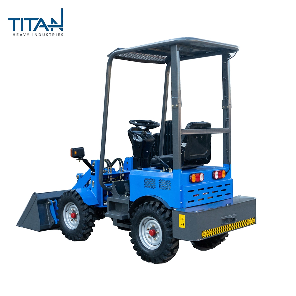 Wheeled Titan Picked in Container front end battery wheel loader with CE