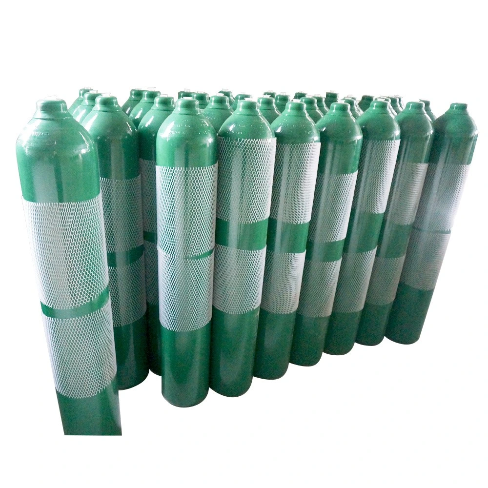 Portable Empty Medical Gas Cylinders Oxygen Gas Tank