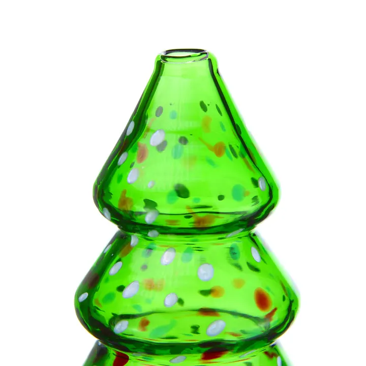 Lit Holiday Tree Glass Smoking Pipe Rig de aceite tubería de humo China Mayorista/Proveedors de los encendedores Hookah