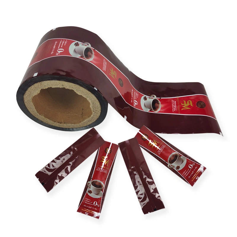 BOPP/Pet/Mylar/PE Laminating Film Roll with Custom Logo Design Printed for Coffee Tea Packaging