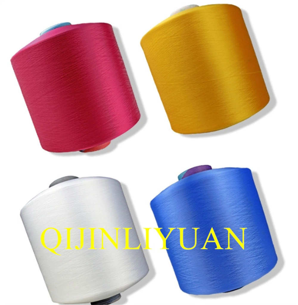 خيوط البوليستر Yarn DTY 300/96 SD RW Nim AA من النسيج