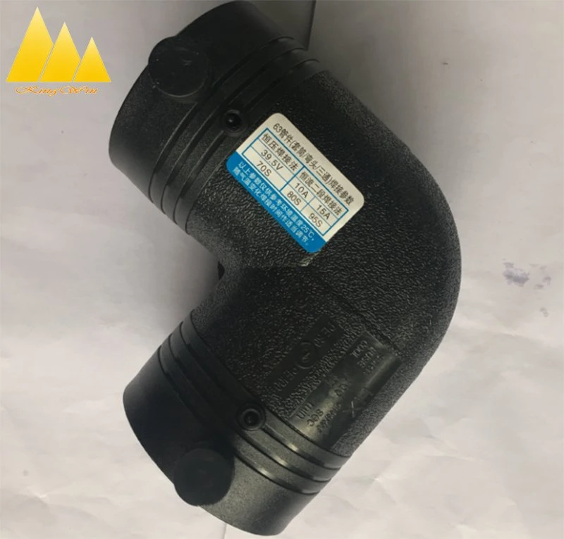 De HDPE Cotovelo do Tubo de conexão de eletrofusão Electro Fusion Acoplamento do Acoplador para tubo de HDPE