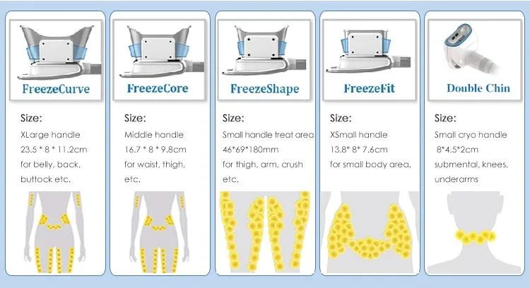 Corps Cryolipolysisfreezing minceur Salon de beauté de la machine de l'équipement