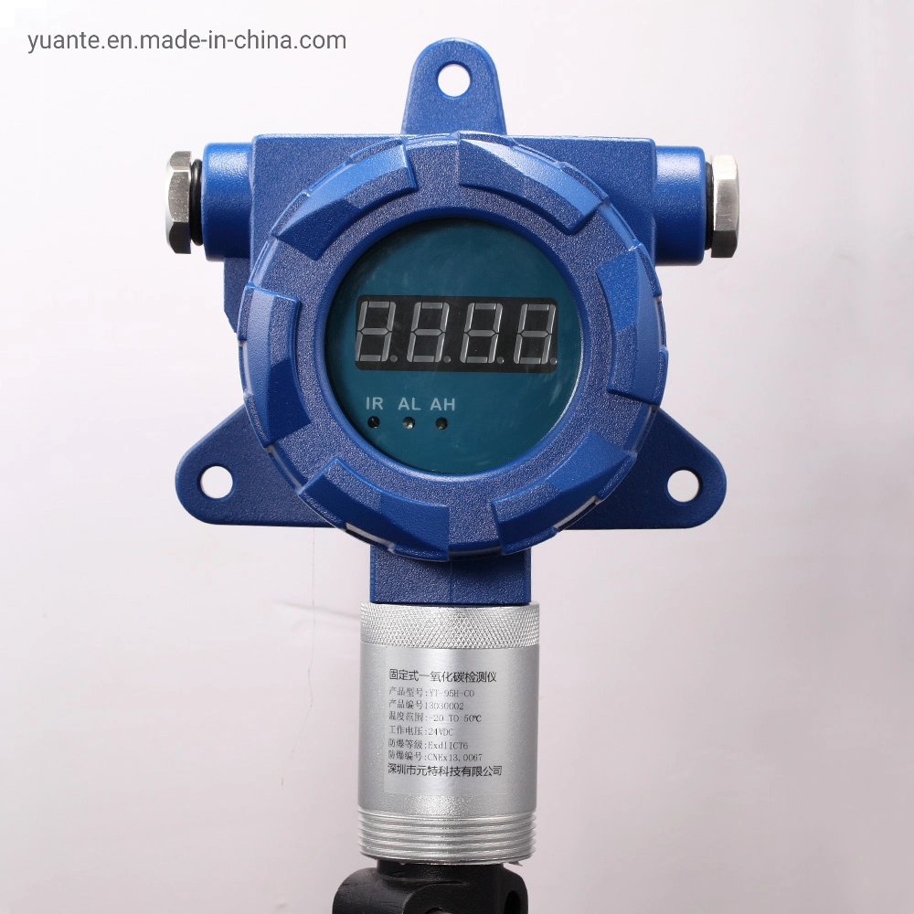 Fixed Wall Mounted Factory Nh3 0-100ppm Ammonia Gas Leakage Detector