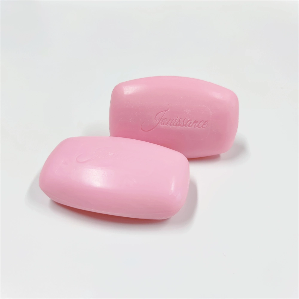 100gr Caja de jabón Bar Jasmine Baño Toliet jabón Savon Piel limpia color rosa