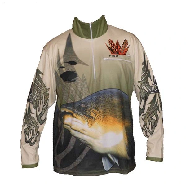 Sublimation Anti-UV Quick Dry Breathable Fishing Sportswear