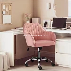 غرفة المعيشة 360 Swivel Make Up Chair Room أثاث تجاري