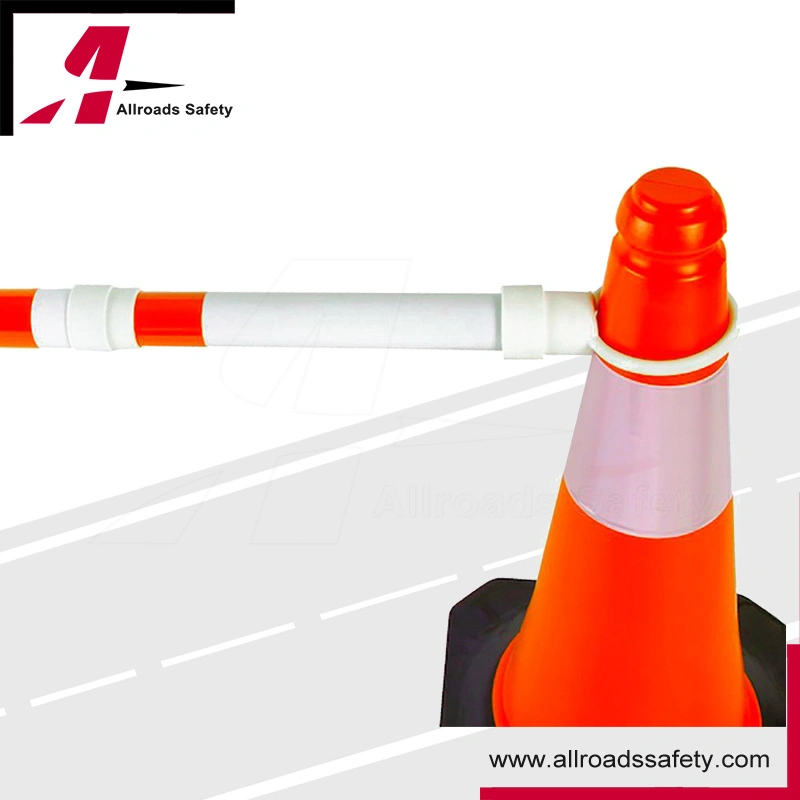 Length Adjustable ABS Traffic Cone Safety Barrier Bar