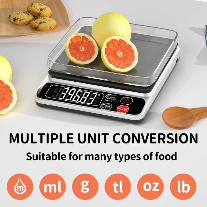 Customized ODM Wholesale/Supplier Cooking Baking Meal Prep Backlit Display Digital Kitchen Scale