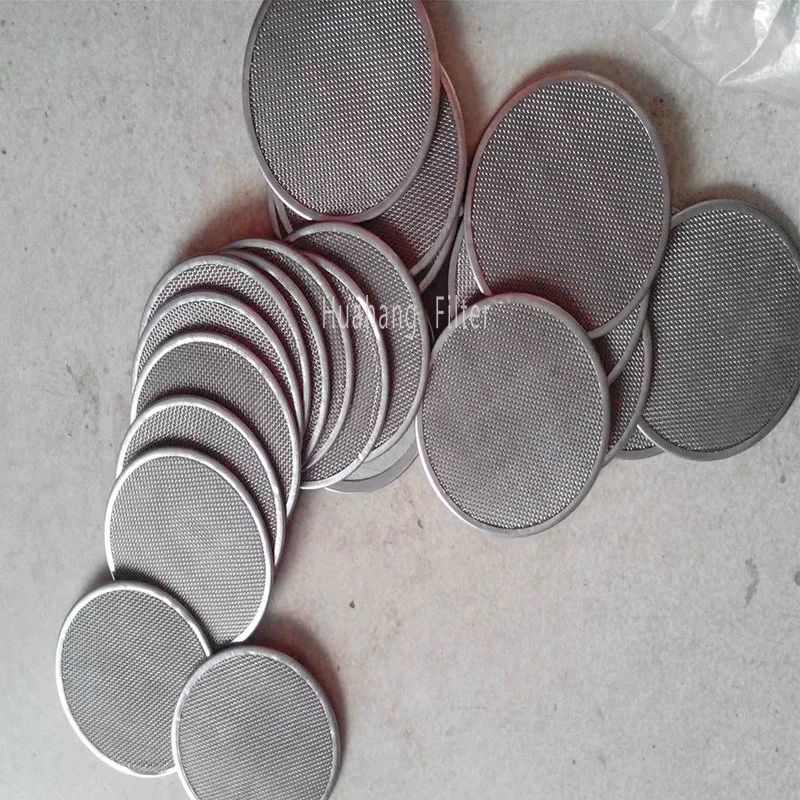 Stainless steel wire mesh disc SPC filter disc