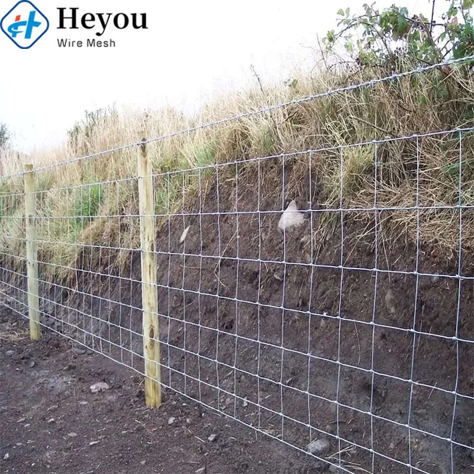 Deer Fence Sheep Wire Horse Fence Effective and Humane Barrier Chain Link Fence for Protecting Gardens Orchards and Farms From Wildlife Damage Via Wire Mesh