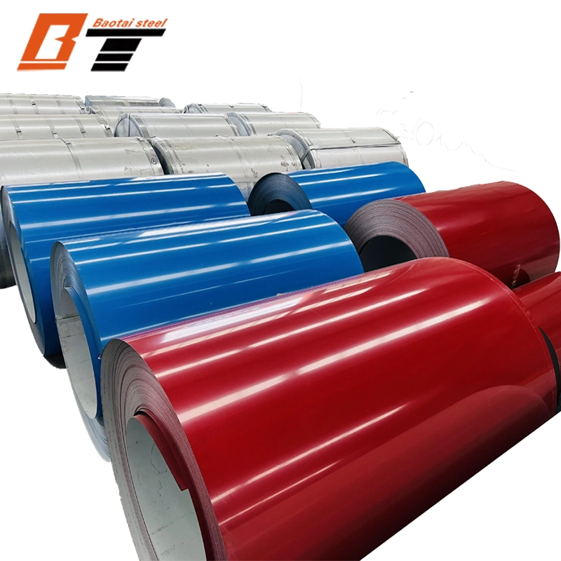 Hot Sale Color Coated PPGI PPGI Prepainted Galvanized Steel Coil for Roofing