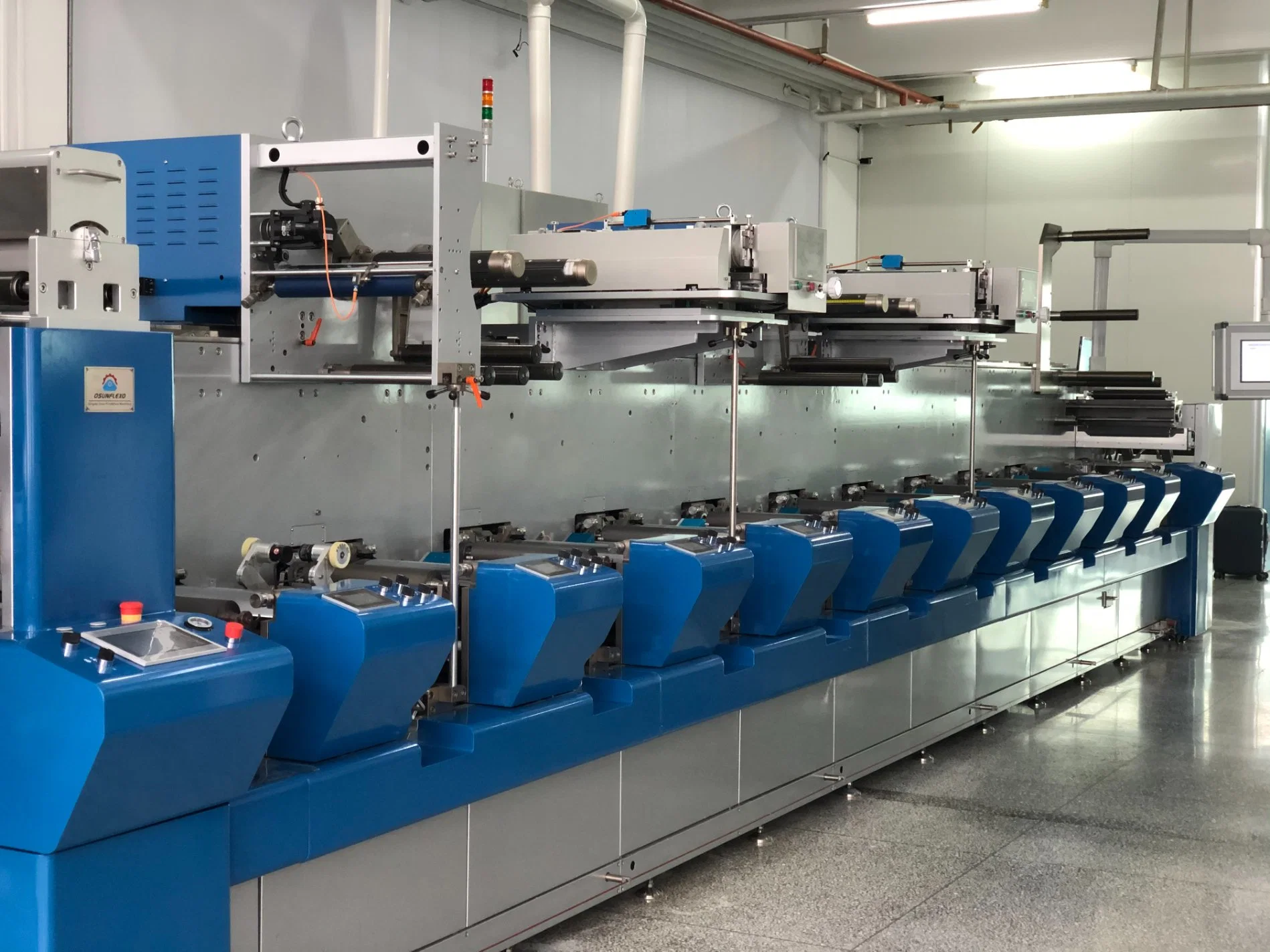 High Speed Multifunctional Combination Rotary Screen Printing Equipment with Good Package