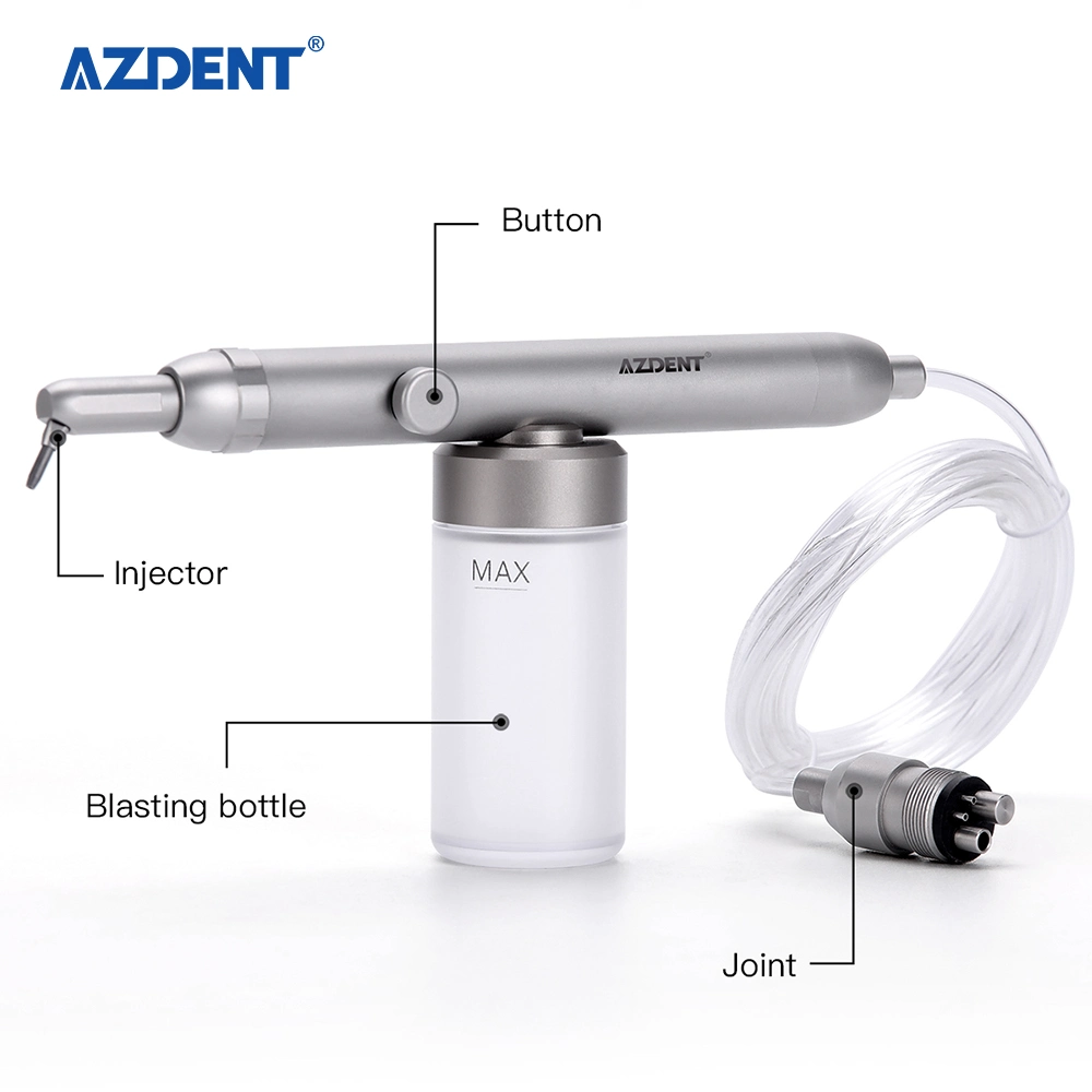 Pistola de chorro de arena de óxido de aluminio para odontología, herramientas de pulido por abrasión de aire