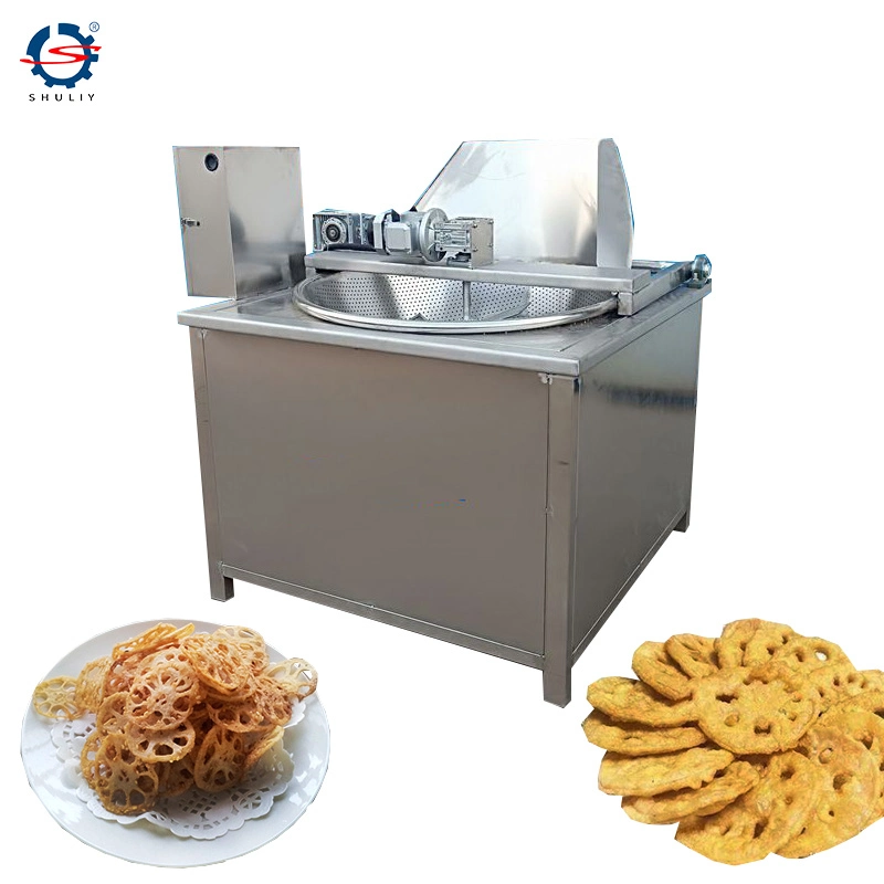 Industrial Frying Machine Potato Chips Frier Automatic Frying Equipment