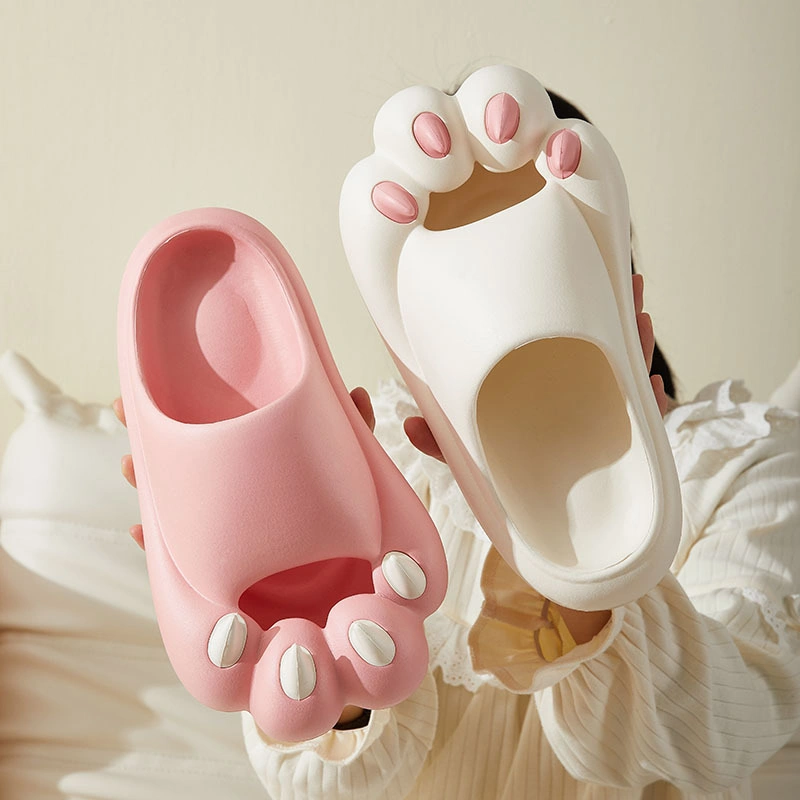 New Cute and Cuddly Paws Couples Home Outer Wear Slippers