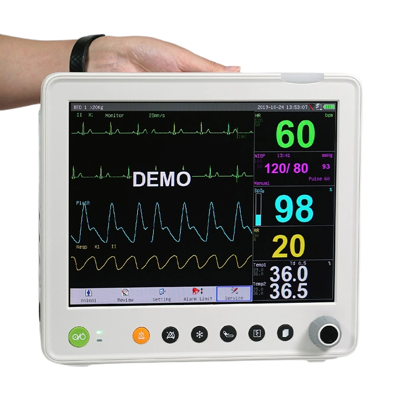 Medical Patient Monitor Physiological Functions of Diagnosis and Monitoring Equipment in ICU