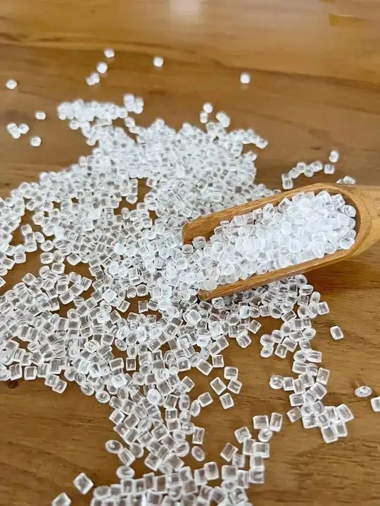 Crystal Transparent GPPS Polystyrene Pellets Plastic Raw Materials GPPS Granules for Spoons Forks Toys