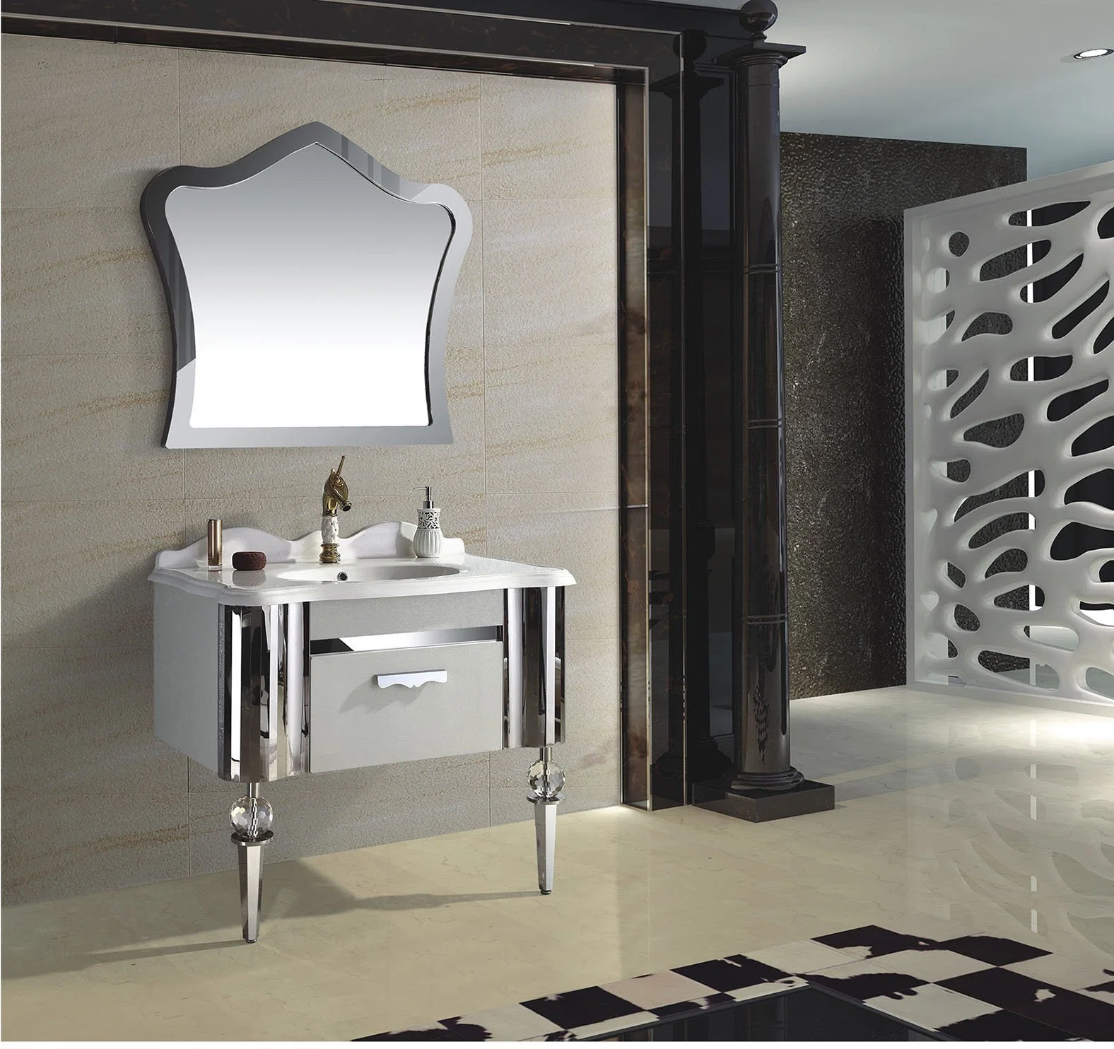 Hot Selling Stainless Steel Bathroom Cabinet