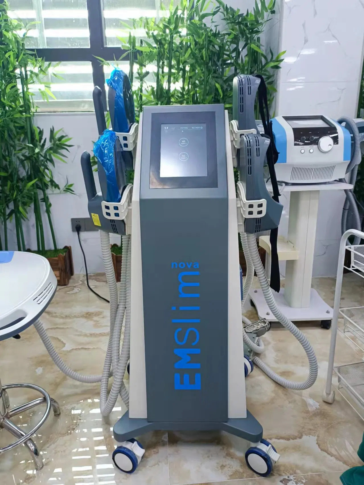 Powerful Muscle Stimulator Sculpture Body Slimming Sculpting Emsilm Machine Beauty Instrument