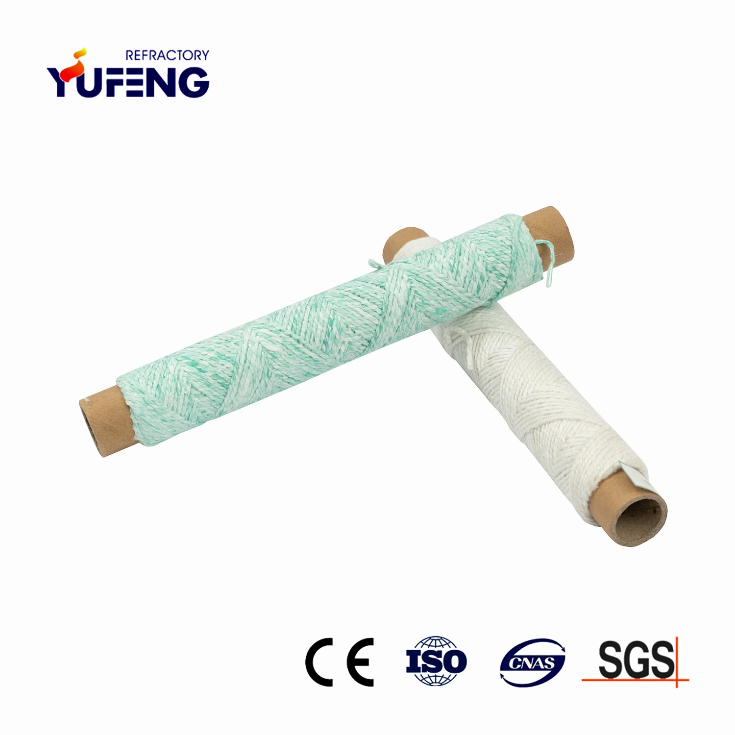 High Purity Alumina Silica Material Insulation Ceramic Fiber Braided/Twisted Rope