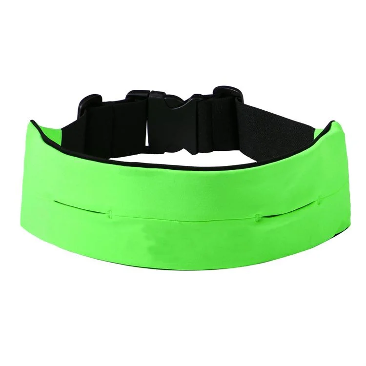 Salle de gym vert Bumbag personnalisables hommes Ceinture Sac avec pochette