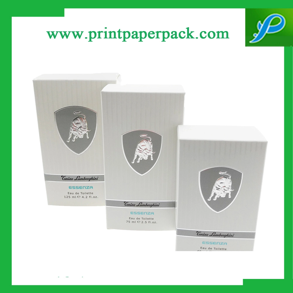 Custom Luxury Name Brand 125ml Perfume Paper Packaging Boxes