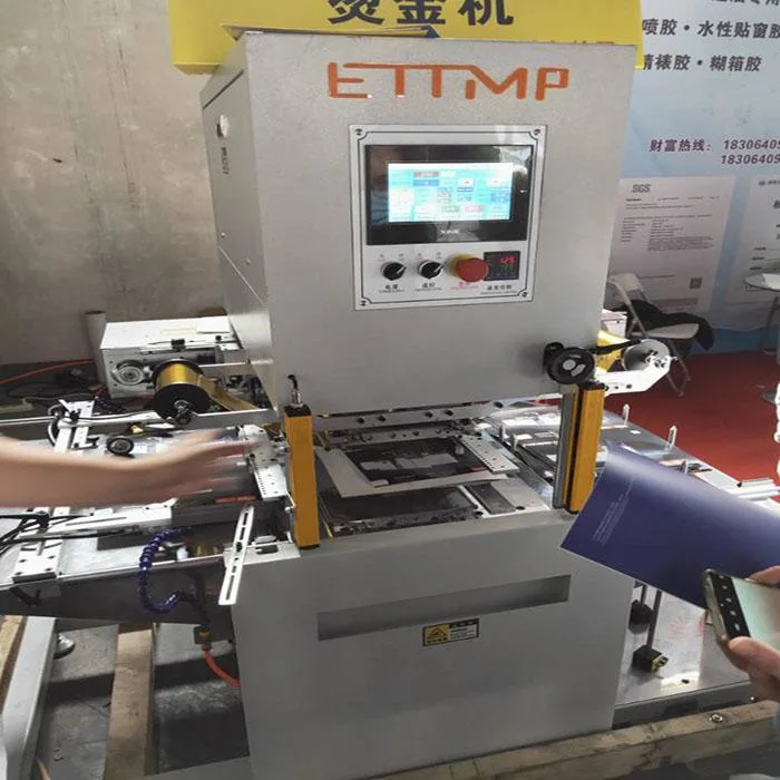 Automatic Digital Hot Stamping Gold Foil Hot Heat Transfer Printing Stamping Machine