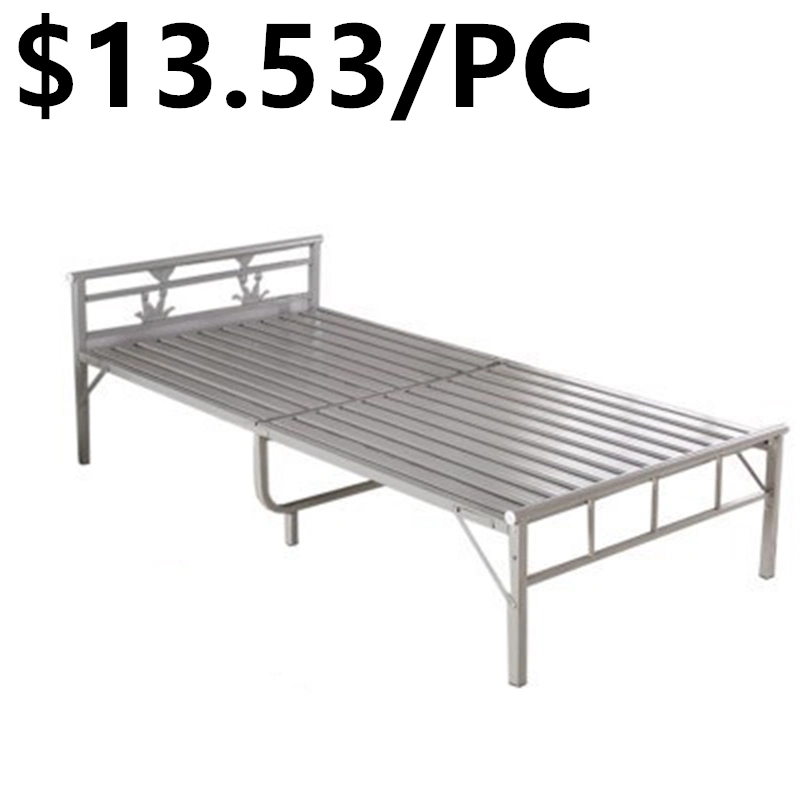 Outdoor Wholesale Cheap Indoor House Metal Bedroom Folding Beds for Students