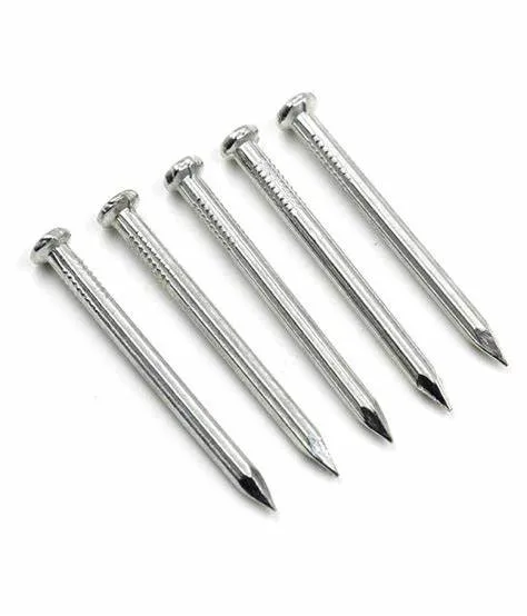 Factory Supply 25mm Silver Mild Steel Shuttering Round Head Common Nails