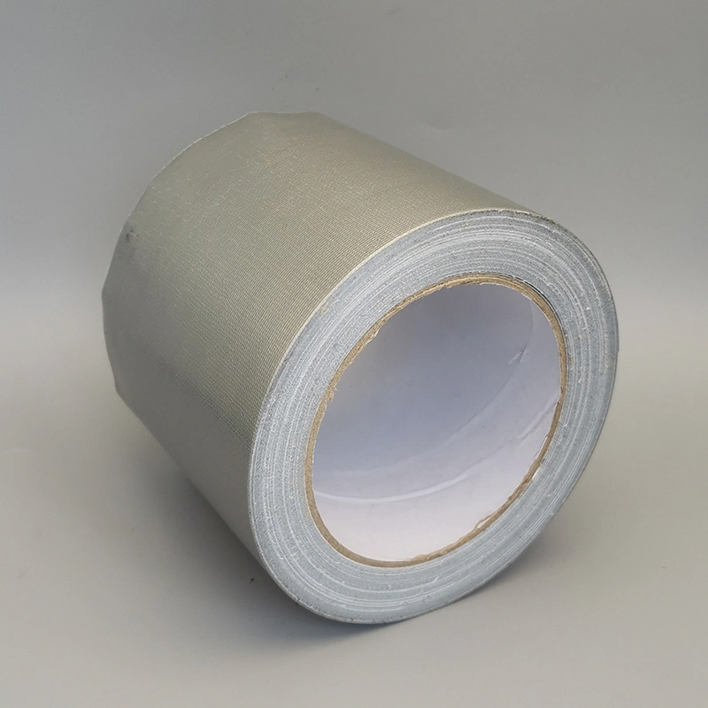 Factory Wholesale Weather Resistance and Environmental Protection Moistureproof Tear Easily No Residue Silver Gray Duct Tape Price