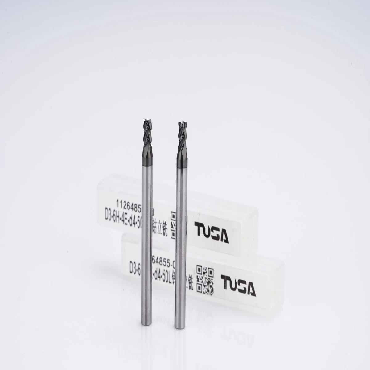 Ferramenta de corte CNC Tungsten Carbide 4 fresa de ponta plana com canelado Com preço de fábrica