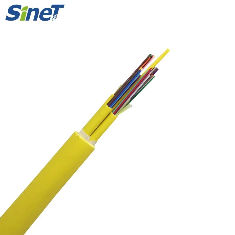 4 8 12 24 36 48 Core Single Mode Fiber Optic Indoor Multicore Branch Distribution Fibre Optical Breakout Cable 24 Gjbfjv