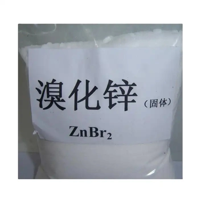 High Purity White Powder/Liquid Zinc Bromide 98%/70% Min Znbr2 Completion Fluid