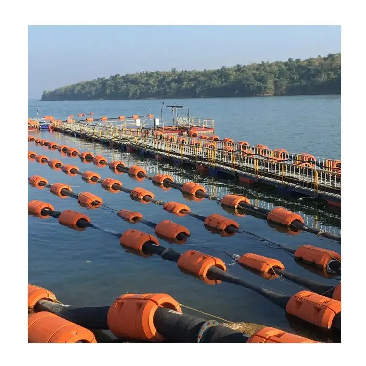 12in 14in 16in HDPE Dredging Drain Pipe Mining Floating Oil Gas HDPE