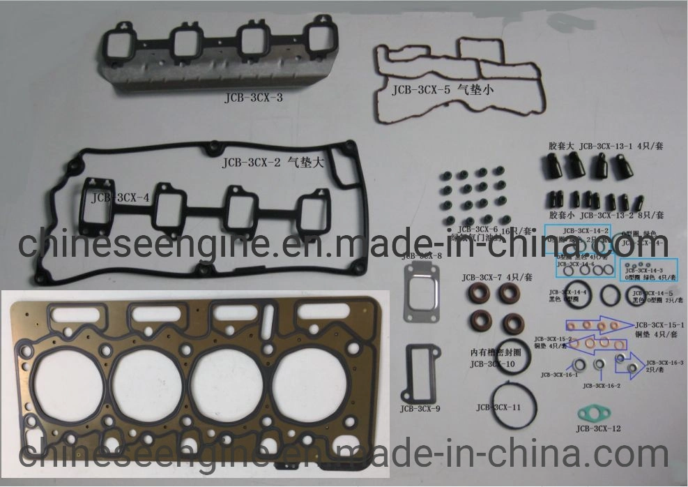 Kit de joints supérieurs pour moteur diesel JCB 444 Ecomax