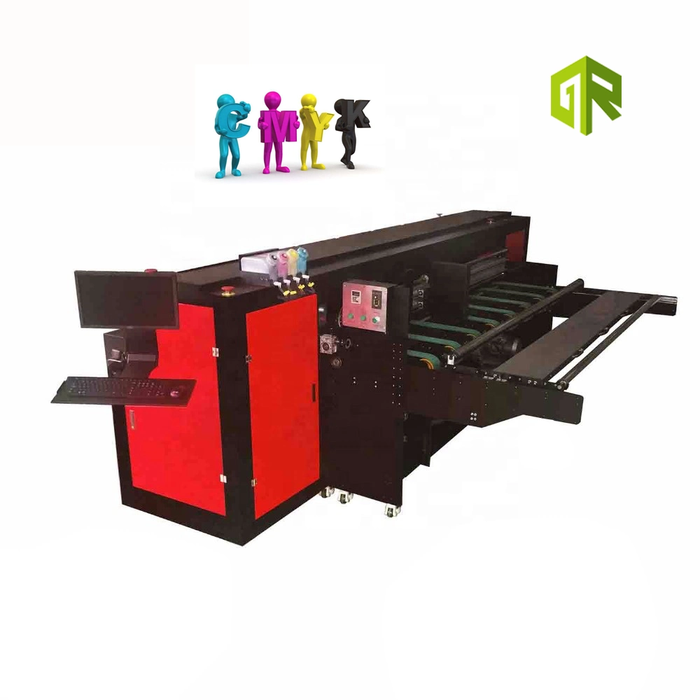 WEP-2504AF corrugated box inkjet printing machine/water based pigment ink digital inkjet printer